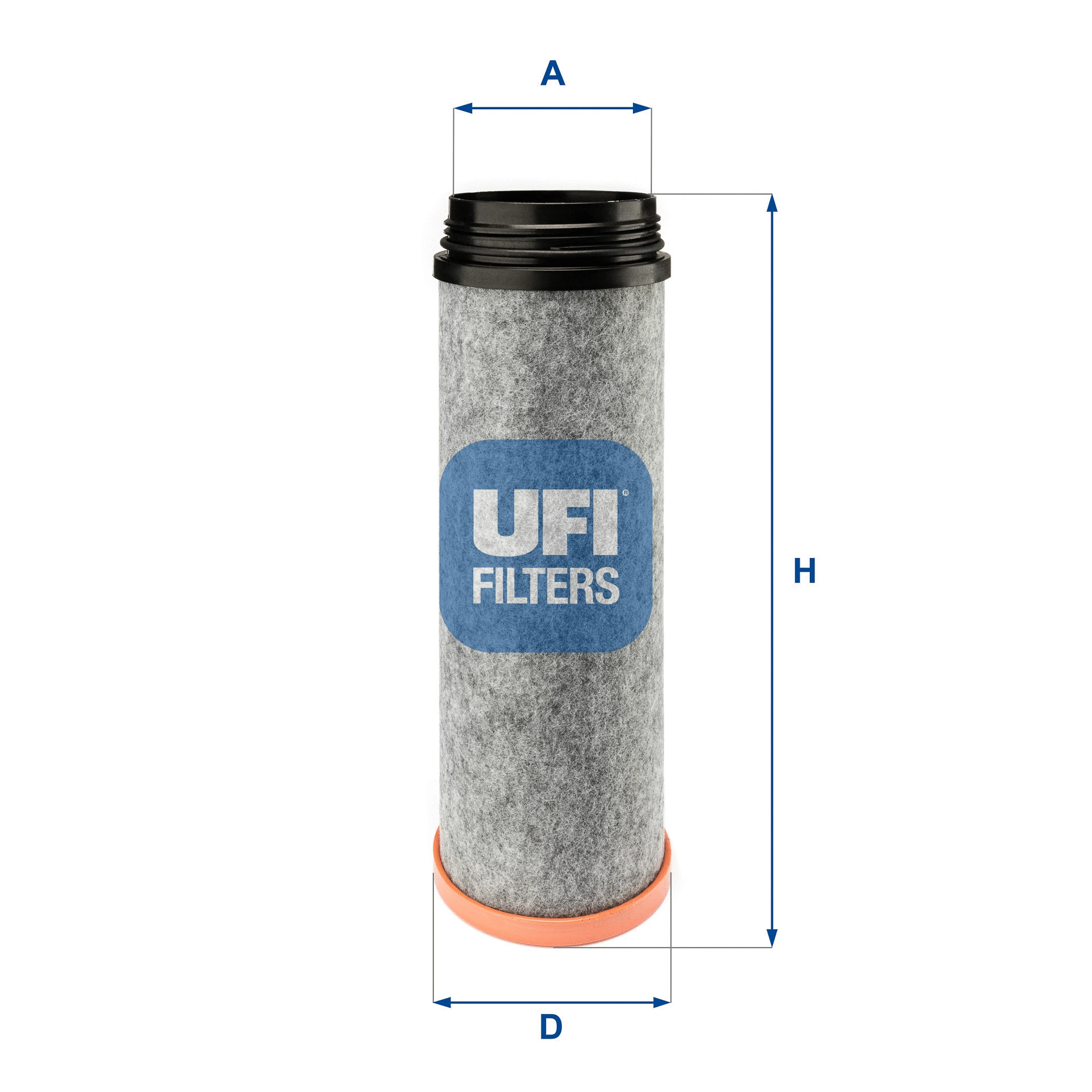 Filtre à air secondaire UFI 27.616.00