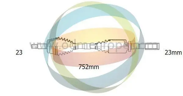 Arbre de transmission 4X4 ESTANFI EST-18-292121