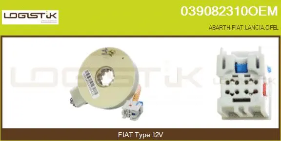 Détecteur de l'angle de braquage LGK 039082310OEM