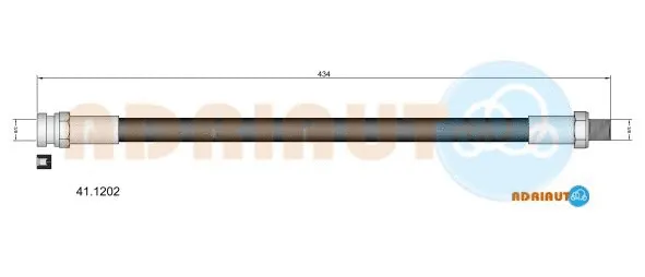 Flexible de frein ADRIAUTO 41.1202
