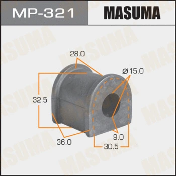 Coussinet de palier, stabilisateur MASUMA MP-321