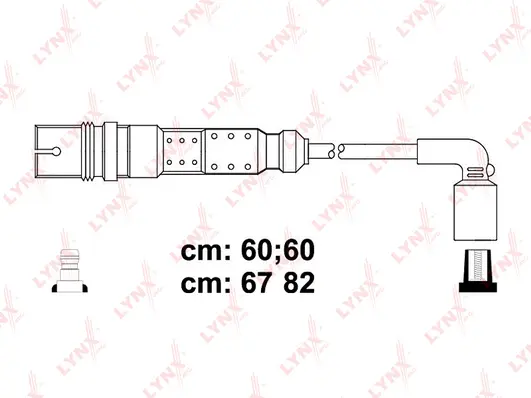 Kit de câbles d'allumage LYNXAUTO SPC8034