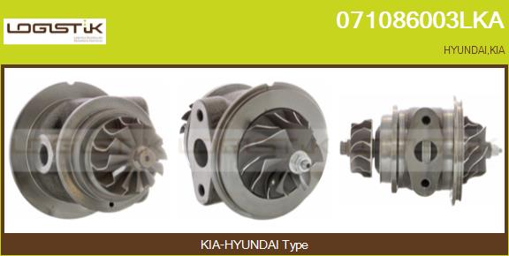 Groupe carter, turbocompresseur LGK 071086003LKA