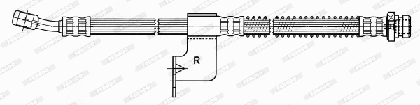Flexible de frein FERODO FHY3170
