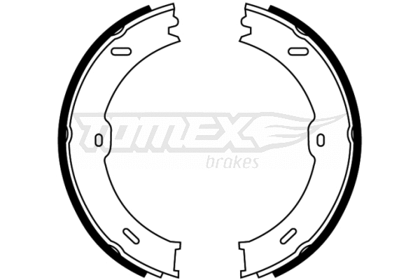 Jeu de mâchoires de frein TOMEX Brakes TX 22-13