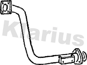 Tuyau d'échappement KLARIUS 120259