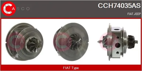 Groupe carter, turbocompresseur CASCO CCH74035AS
