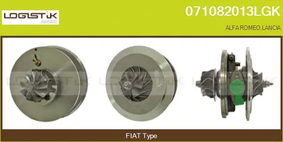 Groupe carter, turbocompresseur LGK 071082013LGK