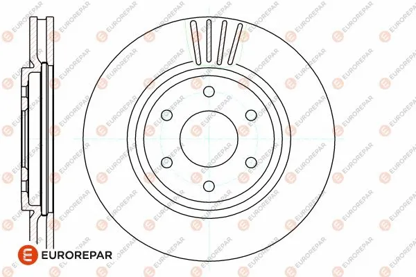 Disque de frein EUROREPAR 1642758580