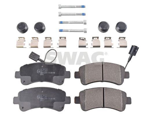 Kit de plaquettes de frein, frein à disque SWAG 33 10 2616