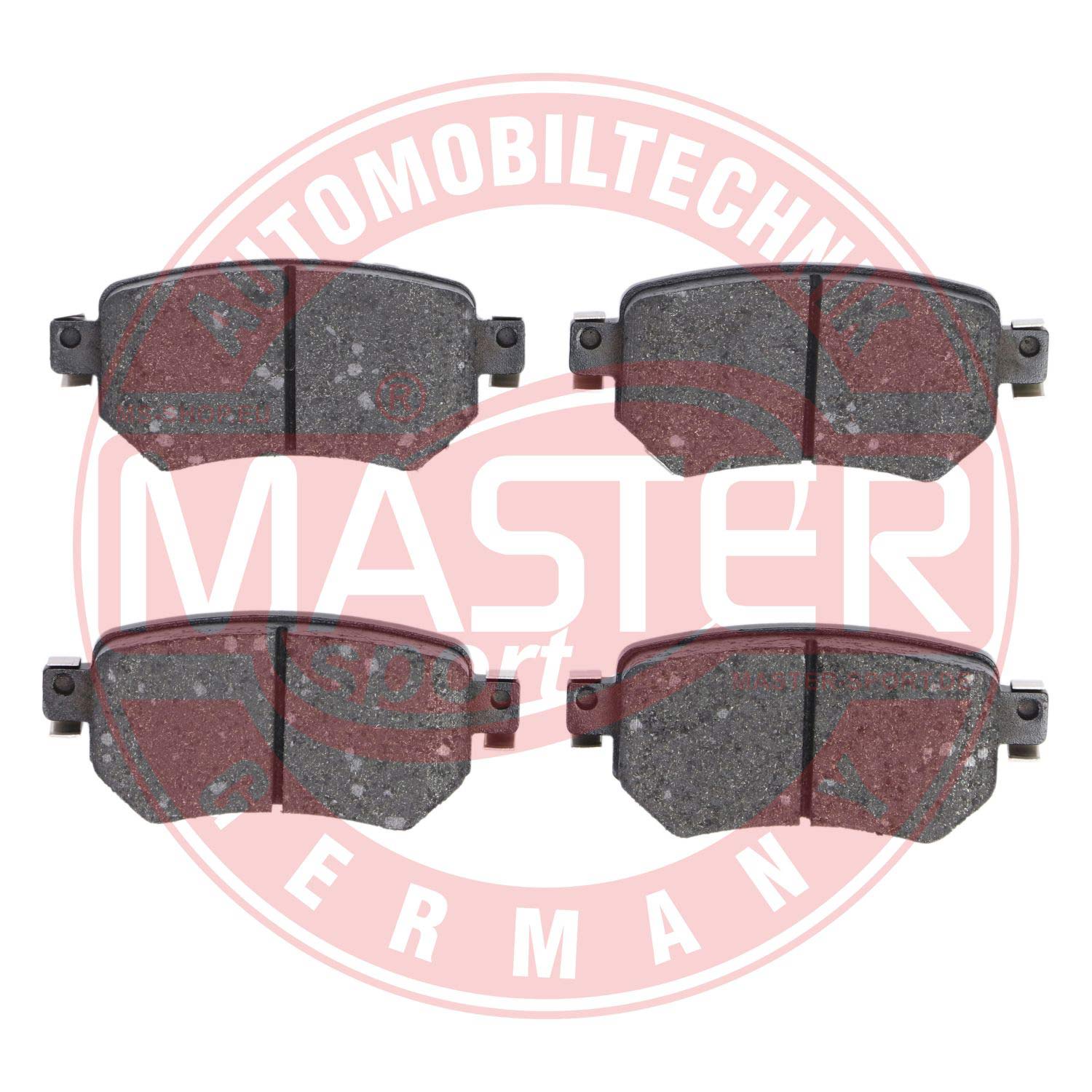 Kit de plaquettes de frein, frein à disque MASTER-SPORT GERMANY 13046026282N-SET-MS