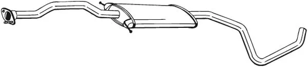 Silencieux central BOSAL 285-953