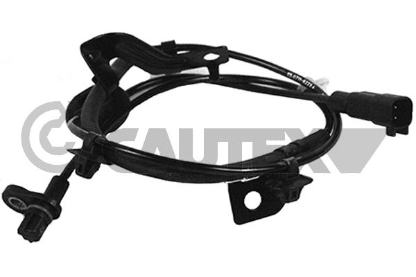Capteur, vitesse de roue CAUTEX 755302