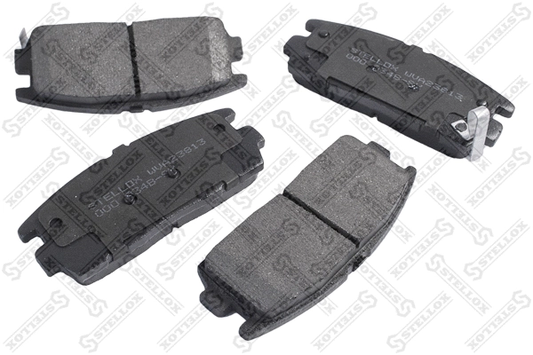 Kit de plaquettes de frein, frein à disque STELLOX 000 034B-SX
