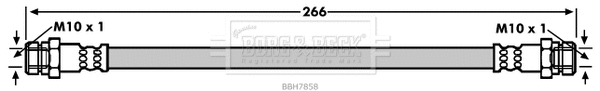 Flexible de frein BORG & BECK BBH7858