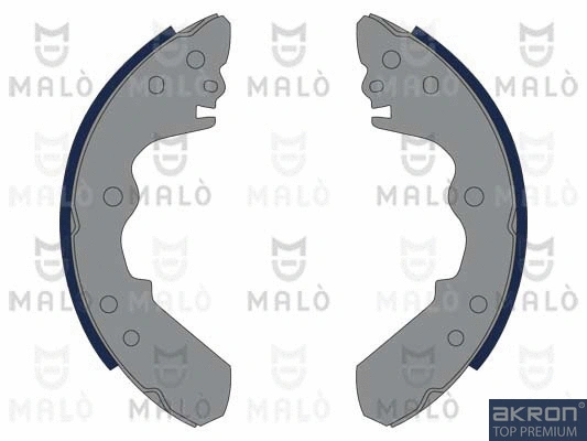 Jeu de mâchoires de frein AKRON-MALÒ 1390007