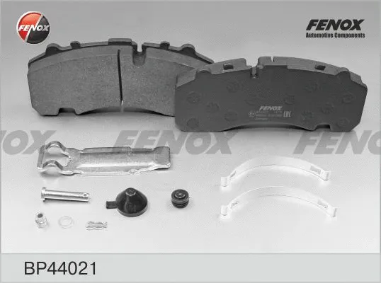 Kit de plaquettes de frein, frein à disque FENOX BP44021