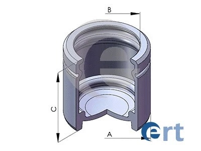 Piston, étrier de frein ERT 150566-C