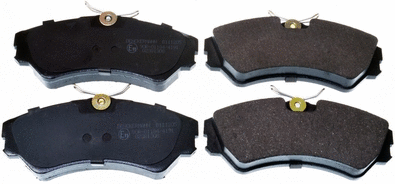 Kit de plaquettes de frein, frein à disque DENCKERMANN B111205