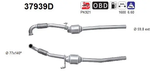 Catalyseur AS 37939D
