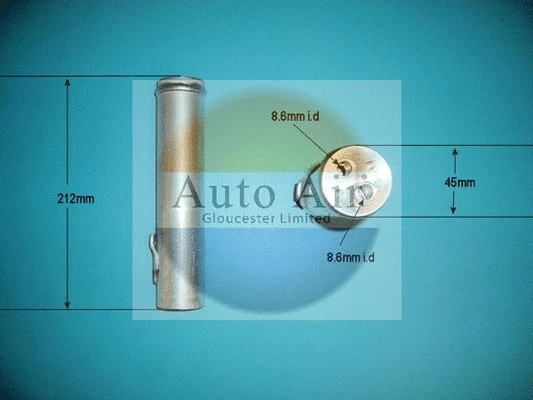 Filtre déshydratant, climatisation AUTO AIR GLOUCESTER 31-0005