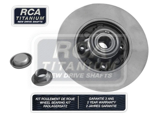 Disque de frein RCA FRANCE RCABK04