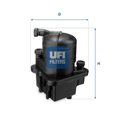 Filtre à carburant UFI 24.087.00
