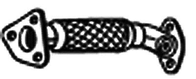 Tuyau d'échappement 4X4 ESTANFI TDE-50-021