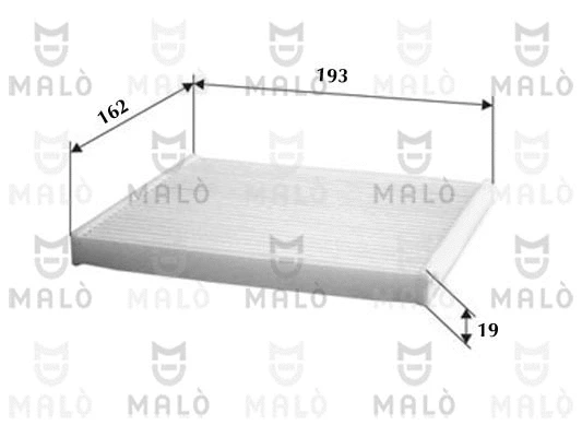 Filtre, air de l'habitacle AKRON-MALÒ 1531901