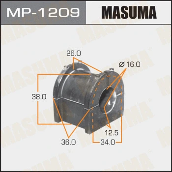 Coussinet de palier, stabilisateur MASUMA MP-1209