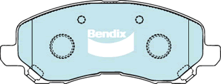 Kit de plaquettes de frein, frein à disque BENDIX-SEA DB1441 GCT