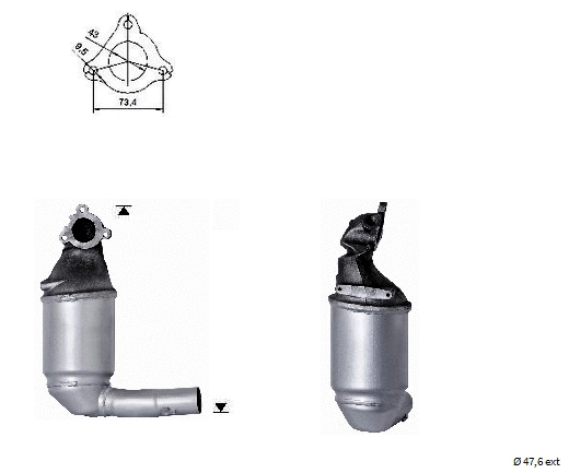 Catalyseur VEGAZ GmbH OK-882