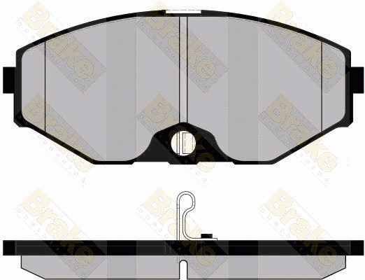 Kit de plaquettes de frein, frein à disque Brake ENGINEERING PA1384