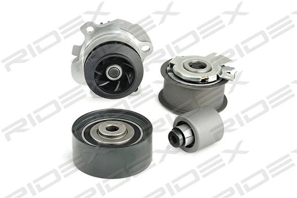 Pompe à eau + kit de courroie crantée RIDEX 3096W0056