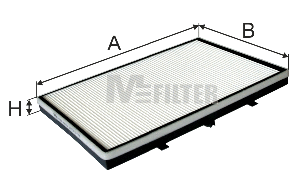 Filtre, air de l'habitacle MFILTER K 9014