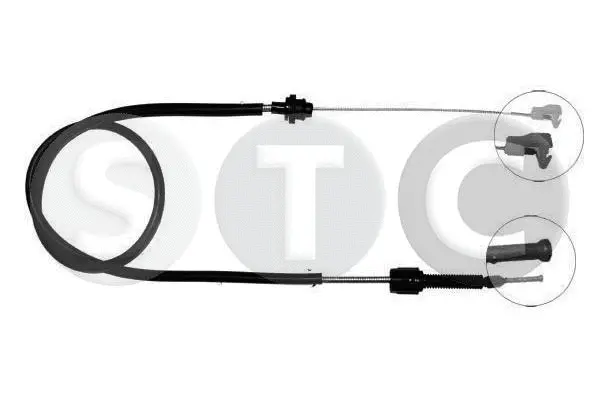 Câble d'accélération STC T483180