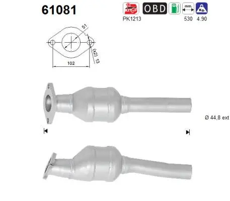 Catalyseur AS 61081