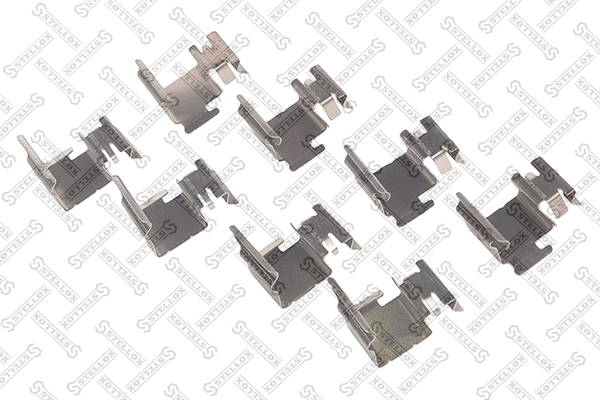 Kit d'accessoires, plaquette de frein à disque STELLOX 00-01539-SX