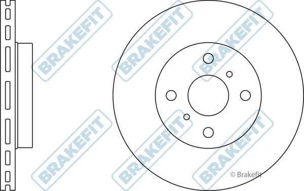 Disque de frein APEC SDK6435