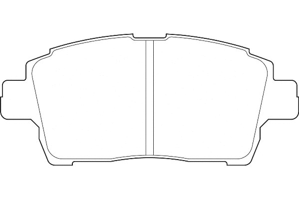 Kit de plaquettes de frein, frein à disque Omnicraft 2134926