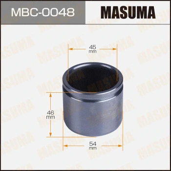 Piston, étrier de frein MASUMA MBC-0048