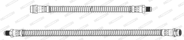 Flexible de frein FERODO FHY3339