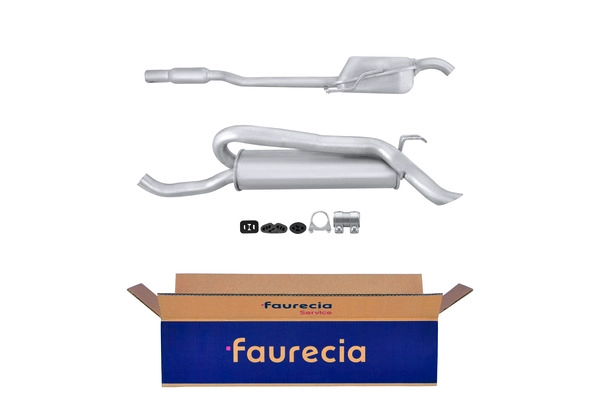 Silencieux arrière Faurecia FS25386