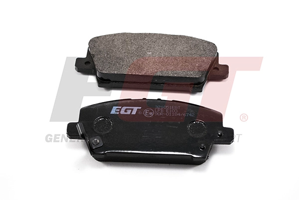 Kit de plaquettes de frein, frein à disque EGT 321051EGT