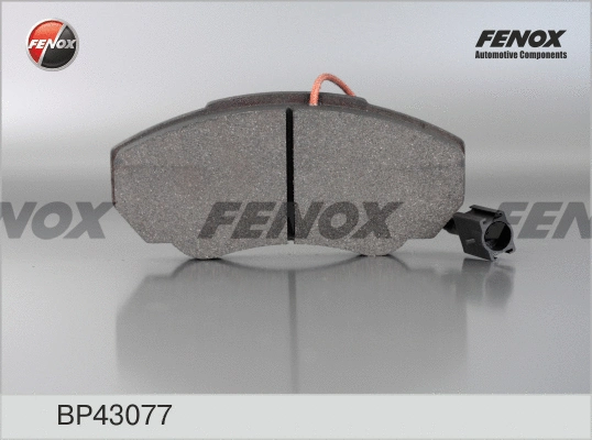 Kit de plaquettes de frein, frein à disque FENOX BP43077