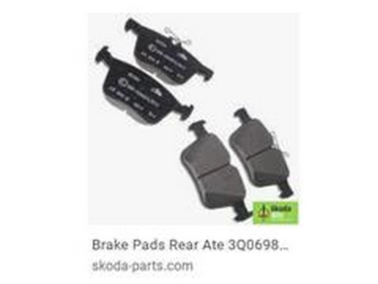 Kit de plaquettes de frein, frein à disque ZPY 3Q0 698 451 C