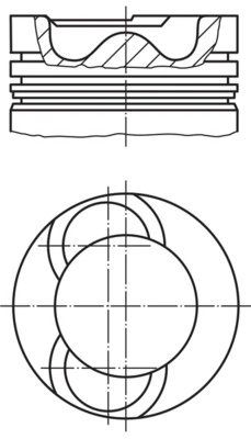 Piston MAHLE 061 64 00