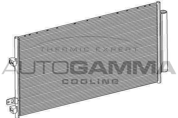 Condenseur, climatisation AUTOGAMMA 107523