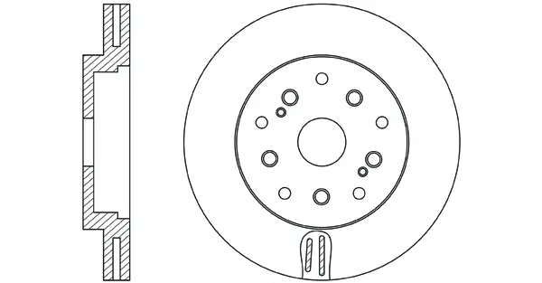 Disque de frein FIT FR0683DR