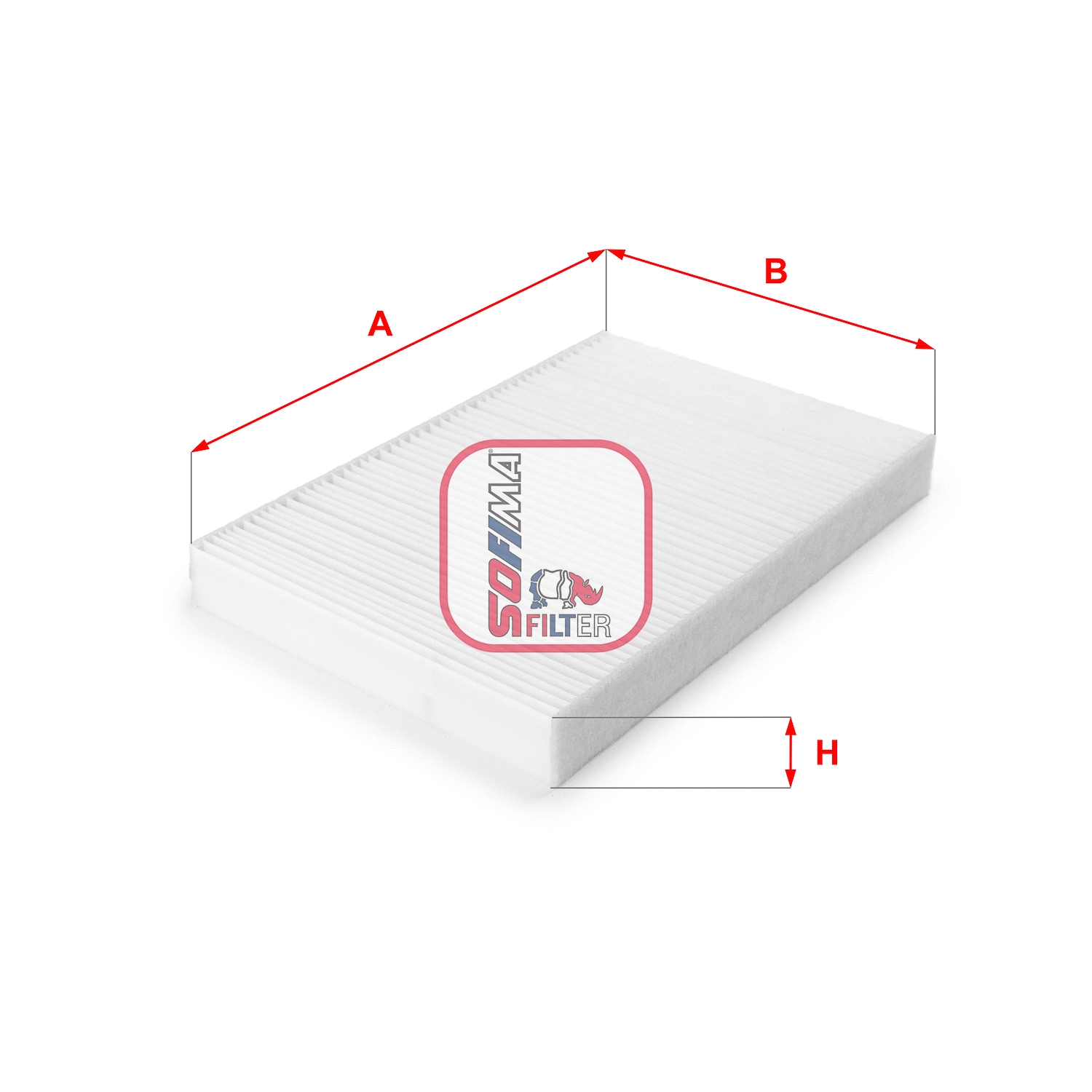 Filtre, air de l'habitacle SOFIMA S 3161 C